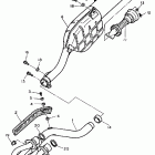 XT 600 Выхлопная система