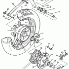 FJ1200 Заднее колесо