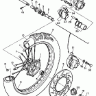 XT 600 Переднее колесо