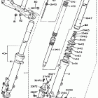 FJ1200 Передняя вилка