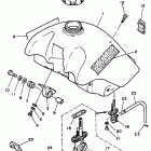 TT 350 Топливный бак
