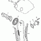 XT 600 Цепь механизма газораспределения
