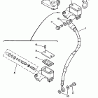 YZ250T Главный тормозной цилиндр,передний