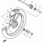 TT 350 Переднее колесо