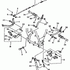 TW 200 Подножки