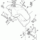 YZ 250 Топливный бак