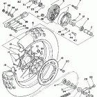 YZ125T Заднее колесо