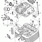 XT 600 Головка цилиндра