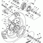 YZ 250 Заднее колесо