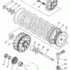 YZ 250 Сцепление