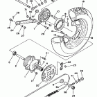 YSR 50 Заднее колесо