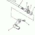 YZ 250 Вал переключения