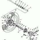 TW 200 Переднее колесо