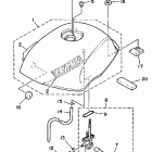 YSR 50 Топливный бак