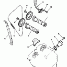 XT 350 Цепь механизма газораспределения