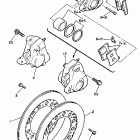 FJ1200 Передний тормозной суппорт
