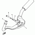 YSR 50 Выхлопная система