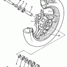 YX 600 Переднее колесо