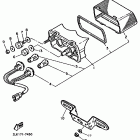 FZR 750R Фонарь задний