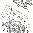 FJ1200 Головка цилиндра