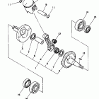 YZ 80 Коленчатый вал и Поршень