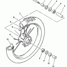 YZ250T Переднее колесо