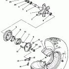 BW 350 Переднее колесо