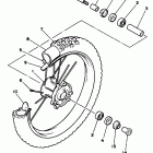 YZ 125 Переднее колесо