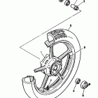 XJ 700 Переднее колесо