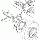 VMX 1200 Задний суппорт тормозной