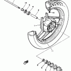 SRX600S Переднее колесо