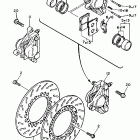 XV 700 Передний тормозной суппорт