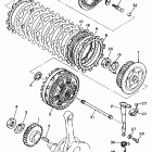 SRX600S Сцепление