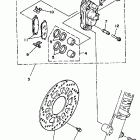YZ 250 Передний тормозной суппорт