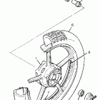 XV 700 Переднее колесо
