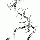 SRX600S Главный тормозной цилиндр,передний