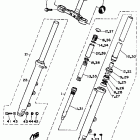 SRX600S Передняя вилка