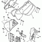YZ 250 Боковая панель
