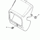 XT 350 Обтекатель 1