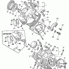 XV 700 Головка цилиндра