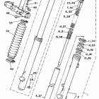 TT 225 Передняя вилка