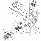 XT 350 Воздухозаборник