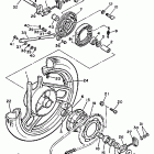 YX 600 Заднее колесо