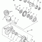 TT 225 Коленчатый вал и Поршень