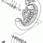 YX 600 Переднее колесо