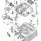 SRX600S Головка цилиндра
