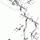 XV 1100 Главный тормозной цилиндр,передний