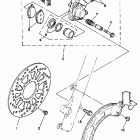 XT 350 Передний тормозной суппорт
