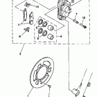 YZ 80 Передний тормозной суппорт