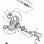 PW50 Переднее колесо
